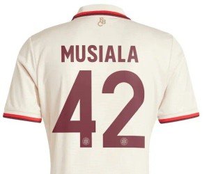 Bayern Munich 2024/25 Third Kit - Musiala 42, Large
