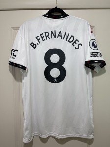 Adidas Manchester United Away Jersey - Bruno Fernandes #8