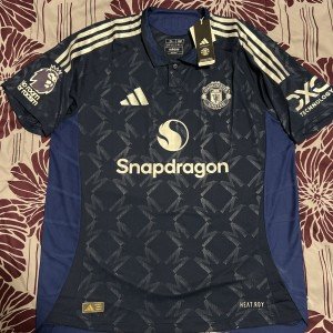 Adidas Manchester United 2024/25 Bruno Fernandes Away Jersey