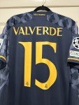 Fede Valverde #15 Adidas Real Madrid Away Jersey