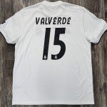 Adidas Real Madrid Home Jersey - Federico Valverde XL
