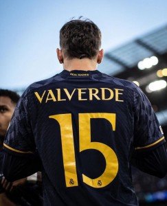 Adidas Real Madrid 23/24 Valverde Away Jersey 2XL