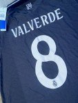 Adidas Real Madrid 2024 Valverde Player Jersey XL