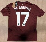 2024/25 Manchester City Burgundy Kevin De Bruyne Jersey