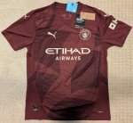 2024/25 Manchester City Burgundy Kevin De Bruyne Jersey