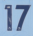 Kevin De Bruyne Signed Manchester City Jersey