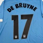 Kevin De Bruyne #17 Manchester City Home Jersey