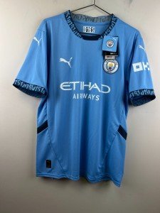 Manchester City Home Jersey De Bruyne #17 Light Blue