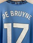 Manchester City Home Jersey De Bruyne #17 Light Blue