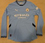 Manchester City Kevin De Bruyne Long Sleeve Jersey