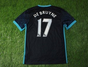 Manchester City De Bruyne 17 Away Jersey, Size S