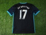 Manchester City De Bruyne 17 Away Jersey, Size S