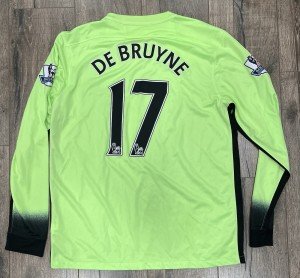 Manchester City Kevin De Bruyne #17 Long Sleeve Jersey