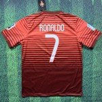 Cristiano Ronaldo 2014 Portugal Retro Soccer Jersey