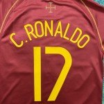 Cristiano Ronaldo Portugal 2006 World Cup Jersey