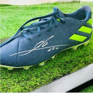 Adidas Messi Signed Soccer Cleat