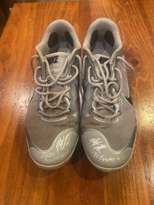 Heliot Ramos Game-Used Cleats - Top Prospect