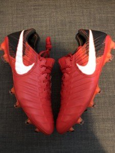 Nike Tiempo Legend VII FG Soccer Cleats - Red