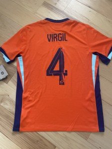 Netherlands Soccer Jersey – Virgil Van Dijk 4