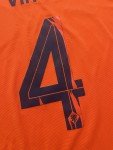 Netherlands Soccer Jersey - Virgil Van Dijk 4 - Large
