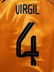 Virgil #4 Men's XL Nike Netherlands Home Jersey