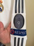Real Madrid Sergio Ramos UCL Final Long Sleeve Jersey