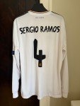 Real Madrid Sergio Ramos UCL Final Long Sleeve Jersey