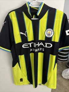 Men's Puma Erling Haaland Manchester City Away Jersey