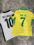 Jude Bellingham & Vinicius Junior Soccer Jersey Set