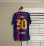 2021-22 FC Barcelona Gavi Third Soccer Jersey