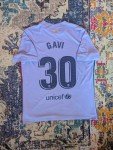 FC Barcelona Gavi 2021-22 Purple Soccer Jersey XL