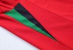 2024 Youth Boys #7 Red Soccer Jersey Set