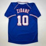Zinedine Zidane France Blue World Cup Jersey XL
