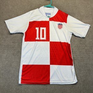 Croatia Luka Modric #10 Soccer Jersey - Small