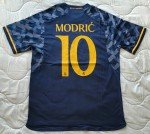 Real Madrid #10 Modric Away Jersey - X-Large