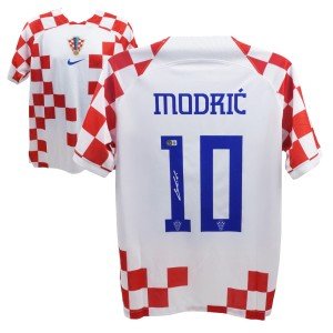 Luka Modric Signed Croatia Jersey #10 with COA