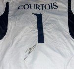 Thibaut Courtois Autographed Real Madrid Jersey