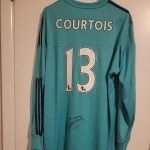 Thibaut Courtois Signed Chelsea Goalkeeper Jersey XL