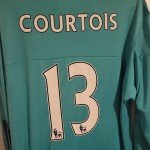 Thibaut Courtois Signed Chelsea Goalkeeper Jersey XL