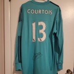 Thibaut Courtois Signed Chelsea Goalkeeper Jersey XL