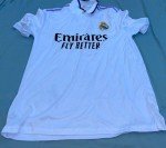 Thibaut Courtois Autographed Real Madrid Jersey