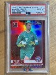 Manuel Neuer 2019-20 Topps Chrome Red /10 PSA 10
