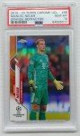 Manuel Neuer 2019-20 Topps Chrome UCL Orange Refractor
