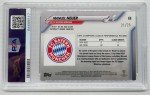 Manuel Neuer 2019-20 Topps Chrome UCL Orange Refractor