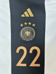 Ter Stegen Germany Home Jersey 2022 Size M