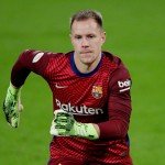 FC Barcelona Goalkeeper Jersey Size L - Ter Stegen