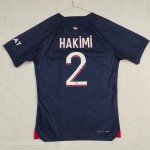 PSG 2023/24 Home Jersey #2 Hakimi - Medium