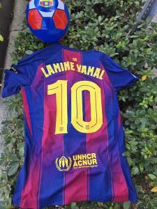 Lamine Yamal Barcelona Jersey by Nike - All Sizes