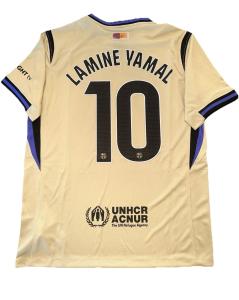 Lamine Yamal Barcelona Away Jersey Fan Edition