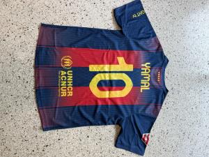 Barcelona FC #10 Lamine Yamal Jersey